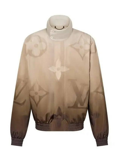 Monogram Printed Light Nylon Windbreaker Beige - LOUIS VUITTON - BALAAN 1