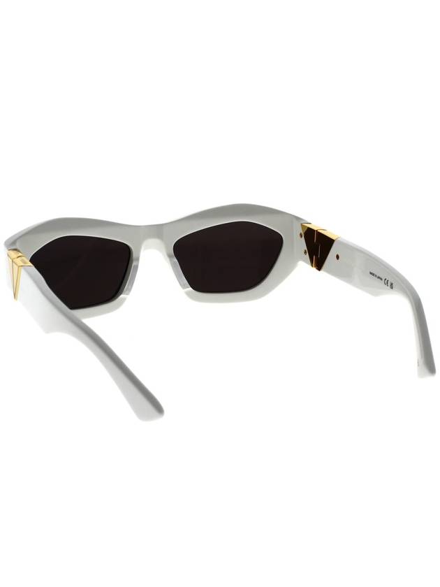 Sunglasses BV1221S 004 004 WHITE WHITE GRAY - BOTTEGA VENETA - BALAAN 5