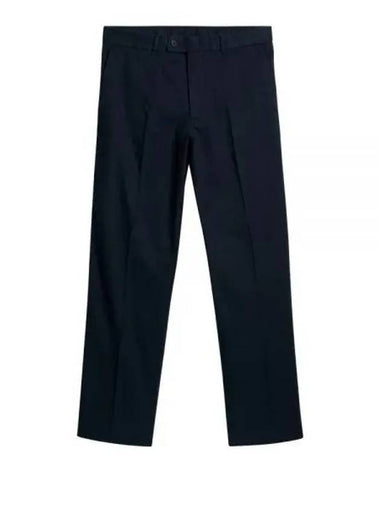 Lois Linen Stretch Straight Pants Navy - J.LINDEBERG - BALAAN 1