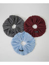 PLEATED BIG SCRUNCHIE SKY BLUE - UNMUTE - BALAAN 6