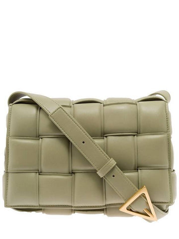 Gold Padded Cassette Cross Bag Travertine - BOTTEGA VENETA - BALAAN 1