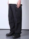 M 65 Nylon Field Cargo 2WAY Pants Black - KND - BALAAN 4