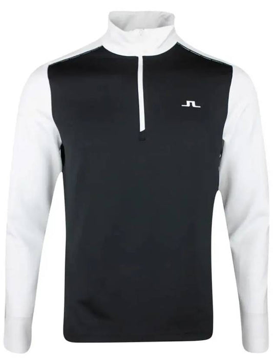 Men's Half-Zip Performance T-Shirt Midlayer - J.LINDEBERG - BALAAN 2