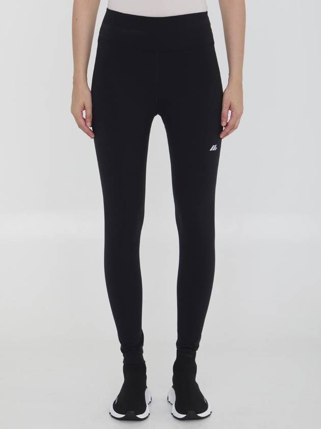 reflective logo leggings black - BALENCIAGA - BALAAN 2