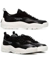 Banshee Logo Gumboy Low Top Sneakers Black - VALENTINO - BALAAN 2