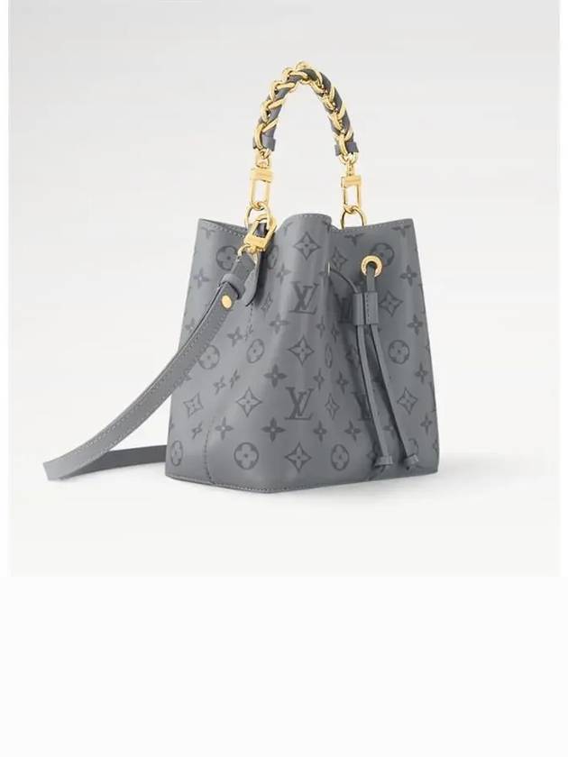 Neonoe BB Other Leathers Bucket Bag Grey - LOUIS VUITTON - BALAAN 3