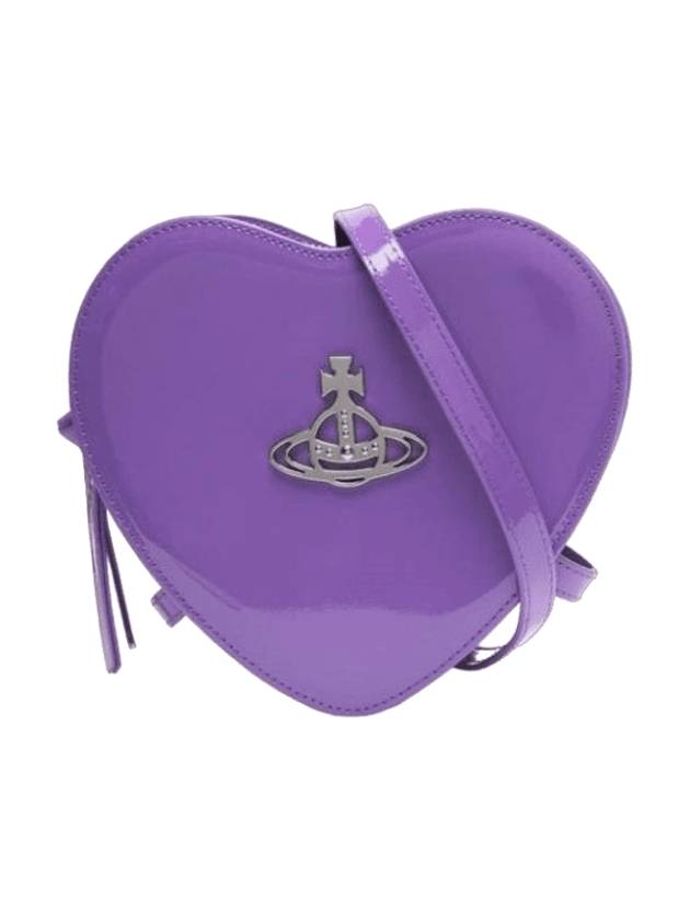 Louise Heart Cross Bag Purple - VIVIENNE WESTWOOD - BALAAN 1