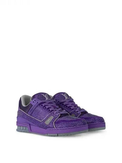 LV Trainer Low Top Sneakers Purple - LOUIS VUITTON - BALAAN 2