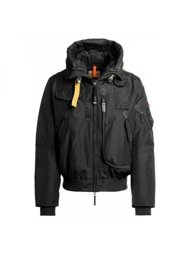 Gobi Logo Bomber Down Padding Black - PARAJUMPERS - BALAAN 1