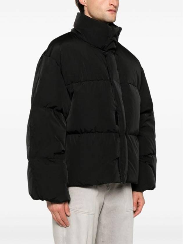 Sprayed High Neck Padding Black - ACNE STUDIOS - BALAAN 5