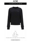 Face Patch Sweatshirt Black - ACNE STUDIOS - BALAAN 3