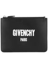 11th Anniversary Logo Printing Small Clutch Bag BK06071562 001 - GIVENCHY - BALAAN 1