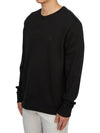 Alpha Crew Neck AMJS09054 9999 Men's Alpha Crew Neck - J.LINDEBERG - BALAAN 3