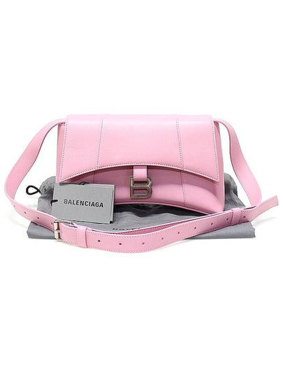 671355 Candy Pink Supple Calfskin Hourglass Downtown XS Small Shoulder Bag - BALENCIAGA - BALAAN 2