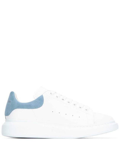 Oversized Low Top Sneakers White Powder Blue - ALEXANDER MCQUEEN - BALAAN 2