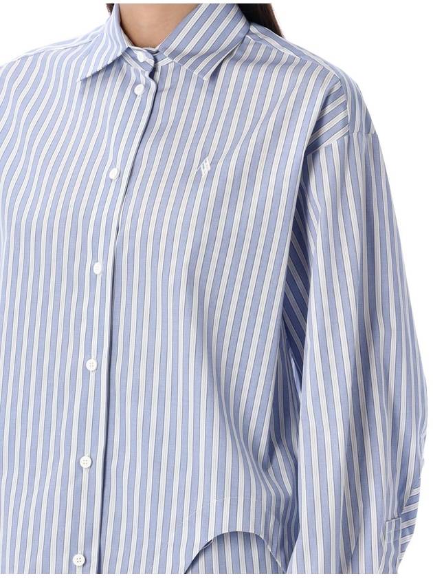 The Attico Eliza Striped Shirt - THE ATTICO - BALAAN 3