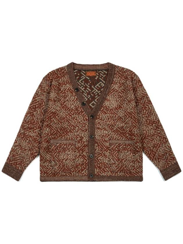 Miro knit cardigan red brown I5WC01RB - IOEDLE - BALAAN 2