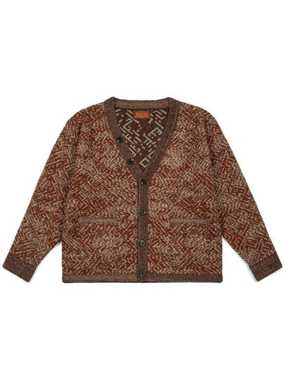 Miro knit cardigan red brown I5WC01RB - IOEDLE - BALAAN 2