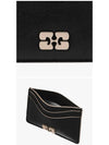 Bou Card Wallet Black - GANNI - BALAAN 4