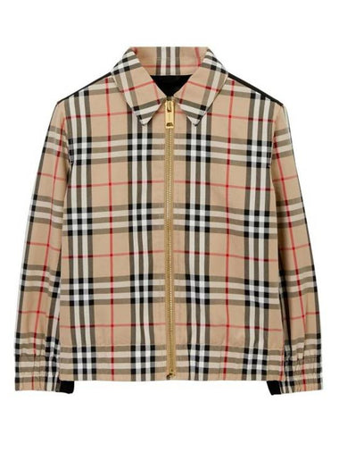 Kids Casual Jacket 8069346 ARCHIVE BEIGE - BURBERRY - BALAAN 1