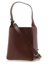 Virginie Leather Small Shoulder Bag Brown - A.P.C. - BALAAN 3