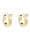 Gancini Hoop Earrings Gold - SALVATORE FERRAGAMO - BALAAN 2