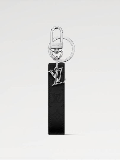 LV Shadow Dragonne Monogram Key Holder Black - LOUIS VUITTON - BALAAN 2