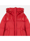 Women's Etival Down Short Padded Jacket Scarlet Red - MONCLER - BALAAN 3