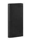 Brazza Long Wallet Black - LOUIS VUITTON - BALAAN 2