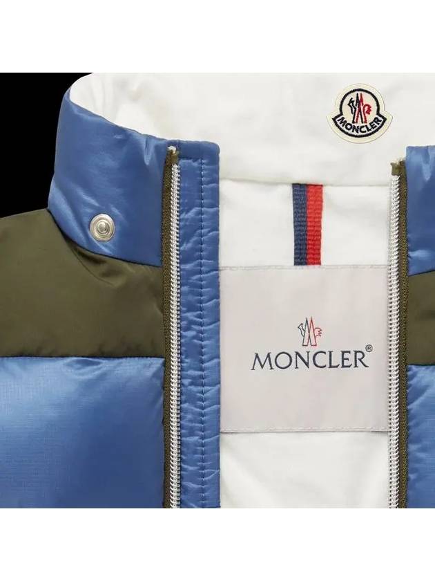 baby boy padded jacket blue EDUARD 1A00032 5967G 722 - MONCLER - BALAAN 4