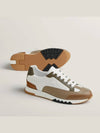 Trail Sneakers Calfskin Beige Multi - HERMES - BALAAN 1