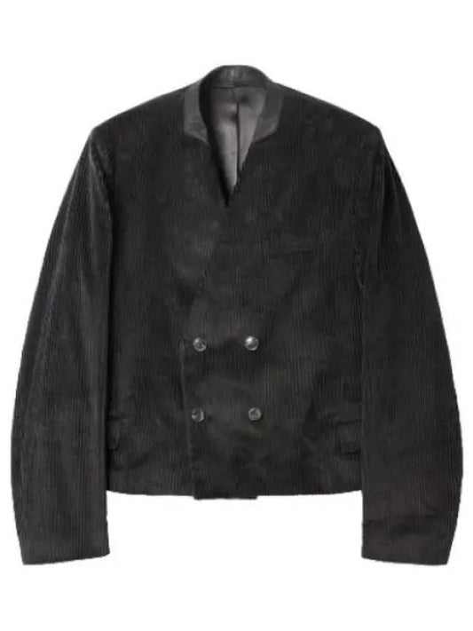 Cropped Blazer Black Suit Jacket - MARTINE ROSE - BALAAN 1