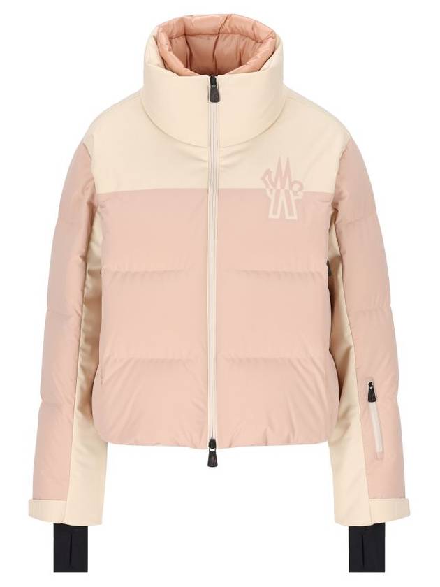 Grenoble Stennes Logo Padding Pink - MONCLER - BALAAN 2