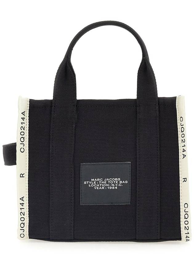 The Jacquard Small Tote Bag Black - MARC JACOBS - BALAAN 4