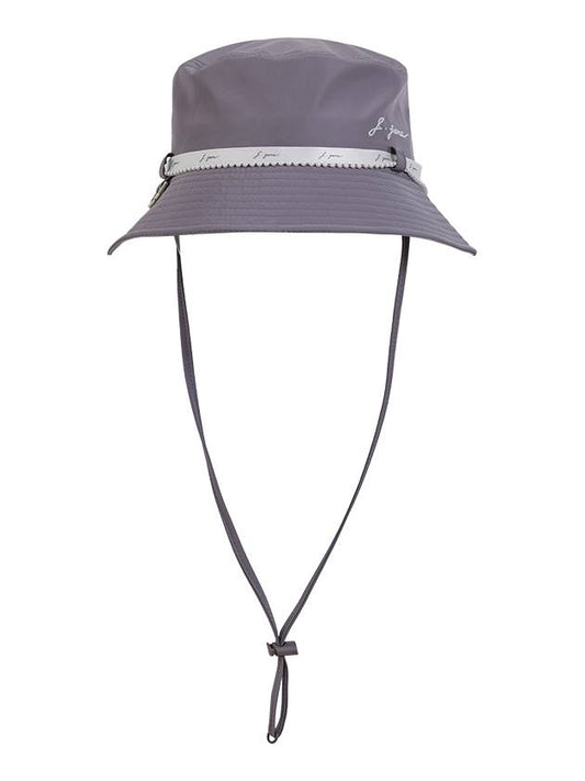 Golf Wear Pearl Bucket Hat Gray - J JANE - BALAAN 2