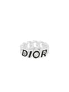 Italic Chain Link Ring Silver - DIOR - BALAAN 2