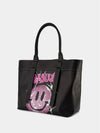 23SS Smiley Medium Tote Bag Phantom Women s - GANNI - BALAAN 2