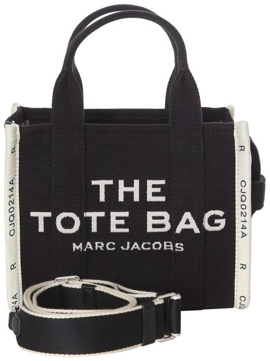 Jacquard Small Tote Bag Black - MARC JACOBS - BALAAN 2