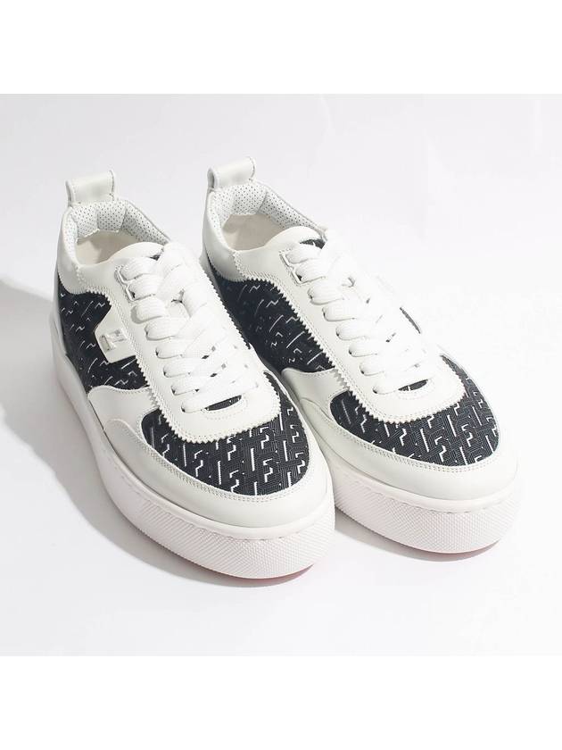 Happy Rui Low Top Sneakers White - CHRISTIAN LOUBOUTIN - BALAAN 3