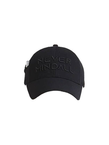 Embossed lettering ball capNU00EAC035BK - NEVERMINDALL - BALAAN 1