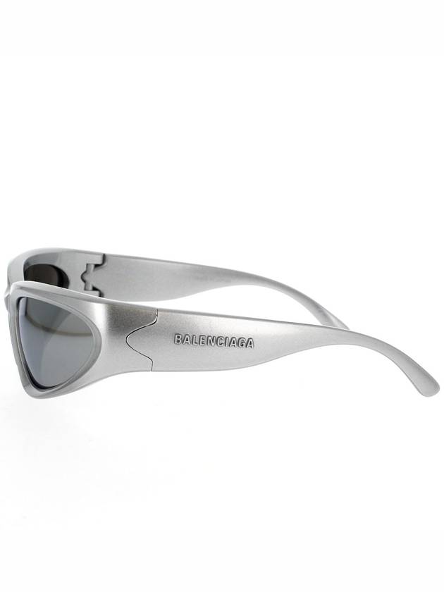 Eyewear Swift Acetate Oval Frame Sunglasses Silver - BALENCIAGA - BALAAN 4