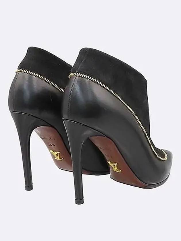 Smith Market Used Luxury Black Boots Women s Shoes - LOUIS VUITTON - BALAAN 4