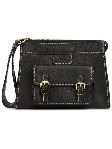 Edith Small Pouch Bag Black - CHLOE - BALAAN 1