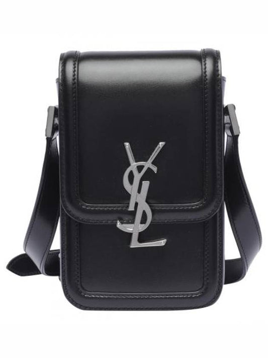 Smooth Leather Solferino Mini Bag Black - SAINT LAURENT - BALAAN 1