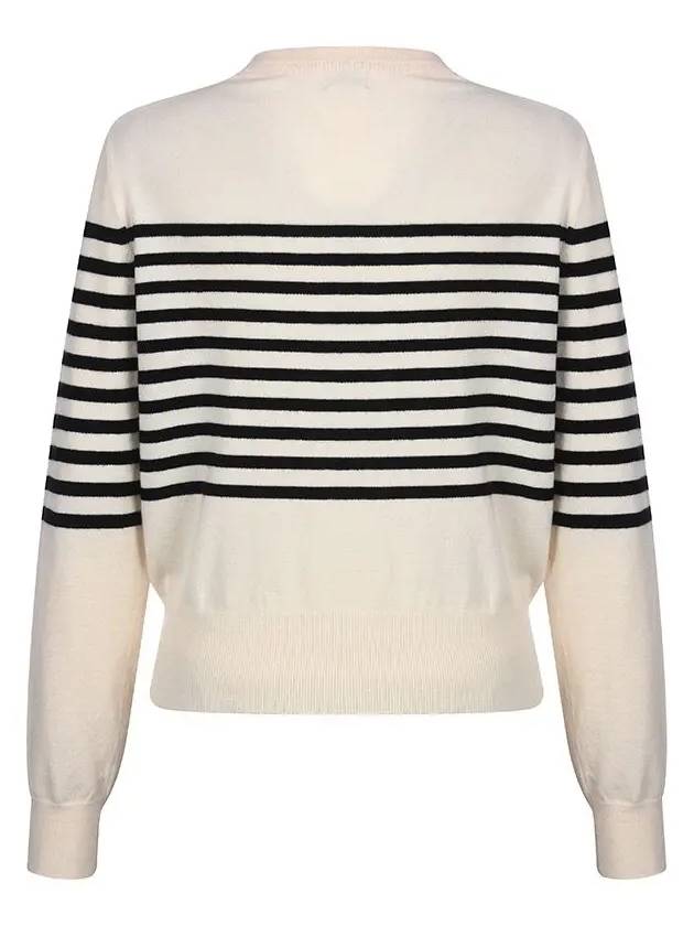 Half stripe basic knit MK4SP383 - P_LABEL - BALAAN 3