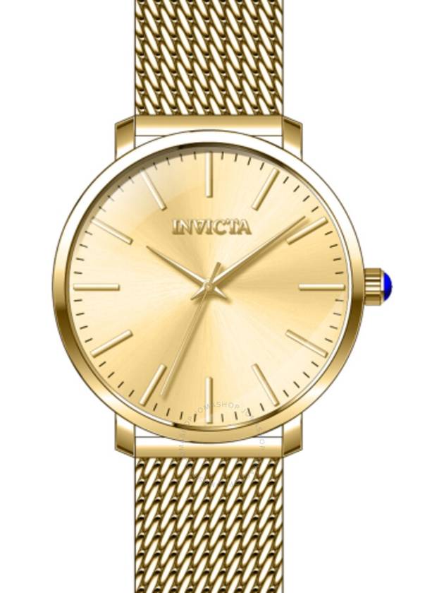 Invicta Angel Quartz Gold Dial Ladies Watch 45147 - INVICTA - BALAAN 1