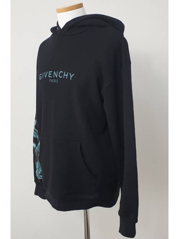 Dragon Logo Hood BM70ES306C 001 L - GIVENCHY - BALAAN 3