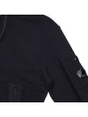 Lens Wappen Hoodie Black - CP COMPANY - BALAAN 5