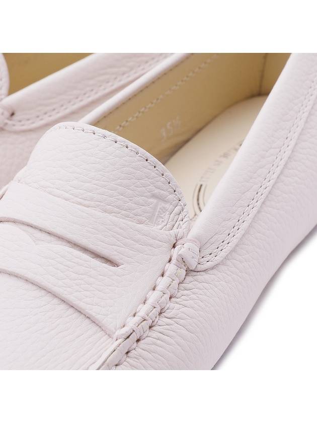 Women's Gommino Leather Driving Shoes Pink - TOD'S - BALAAN 9