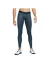 Men's Pro Dri Fit Tights Leggings Green - NIKE - BALAAN 1